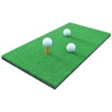 Golf Practice Mat Turf Grass Mat Rough and Fairway for Driving Chipping and Putting Golf Practice and Training Indoor Outdoor