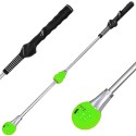 Golf Swing Trainer with Sound Men Women Golf Alignment Stick Golf Practice Training Aid Golf Accessory