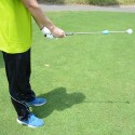 Golf Swing Trainer with Sound Men Women Golf Alignment Stick Golf Practice Training Aid Golf Accessory