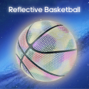 Reflective Basketball Wear-resistant Cool Glowing Luminous Colorful Basketball for Adults