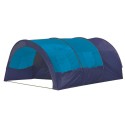 Polyester Camping Tent 6 Persons Blue-Dark Blue