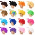 Soccer Fans Wig Explosion Curly Hairpiece