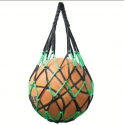 Net Bag, Durable Portable Ball Storage Bag, Mesh Bag Accessories, Sporting Goods, Basketball Cover Drawstring Bag（Black&yellow）