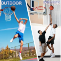 Outdoor Basketball Net, Professional Heavy Duty Basketball Net Replacement, All Weather Anti Whip, Suitable For Outdoor Standard 12 Loops Basketball Hoop